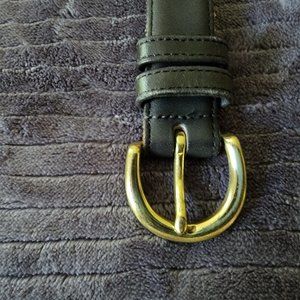 Vintage ladies coach leather belt